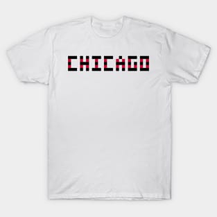 Pixel Hockey City Chicago 2017 T-Shirt